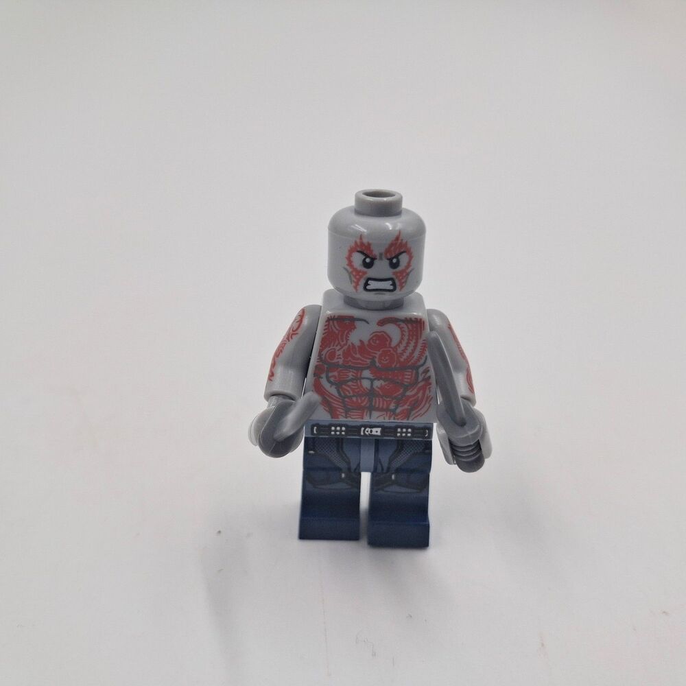 LEGO Marvel Drax Minifigure sh387 Guardians of the Galaxy 76081